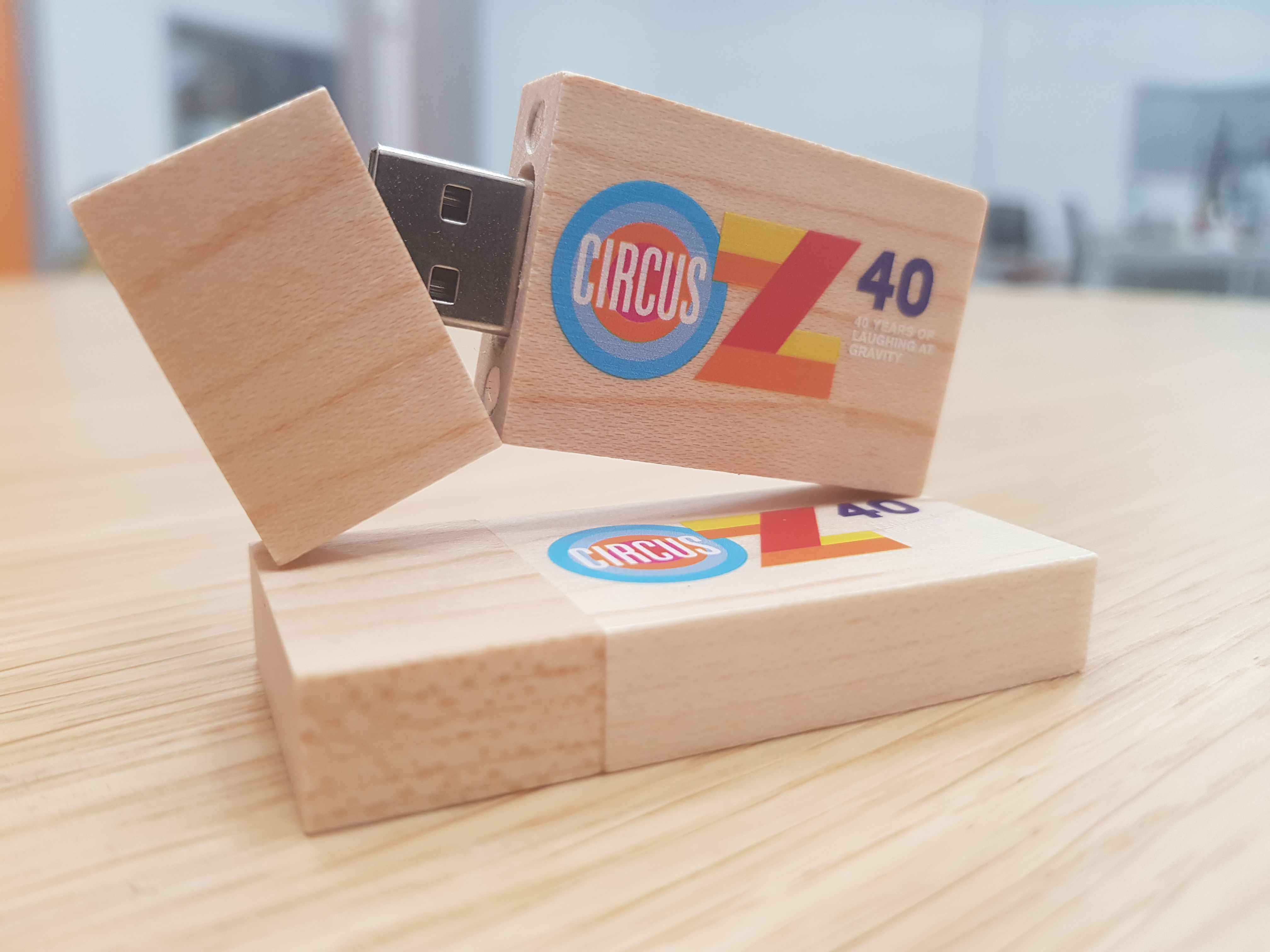Circus Oz – 40th Anniversary USBs